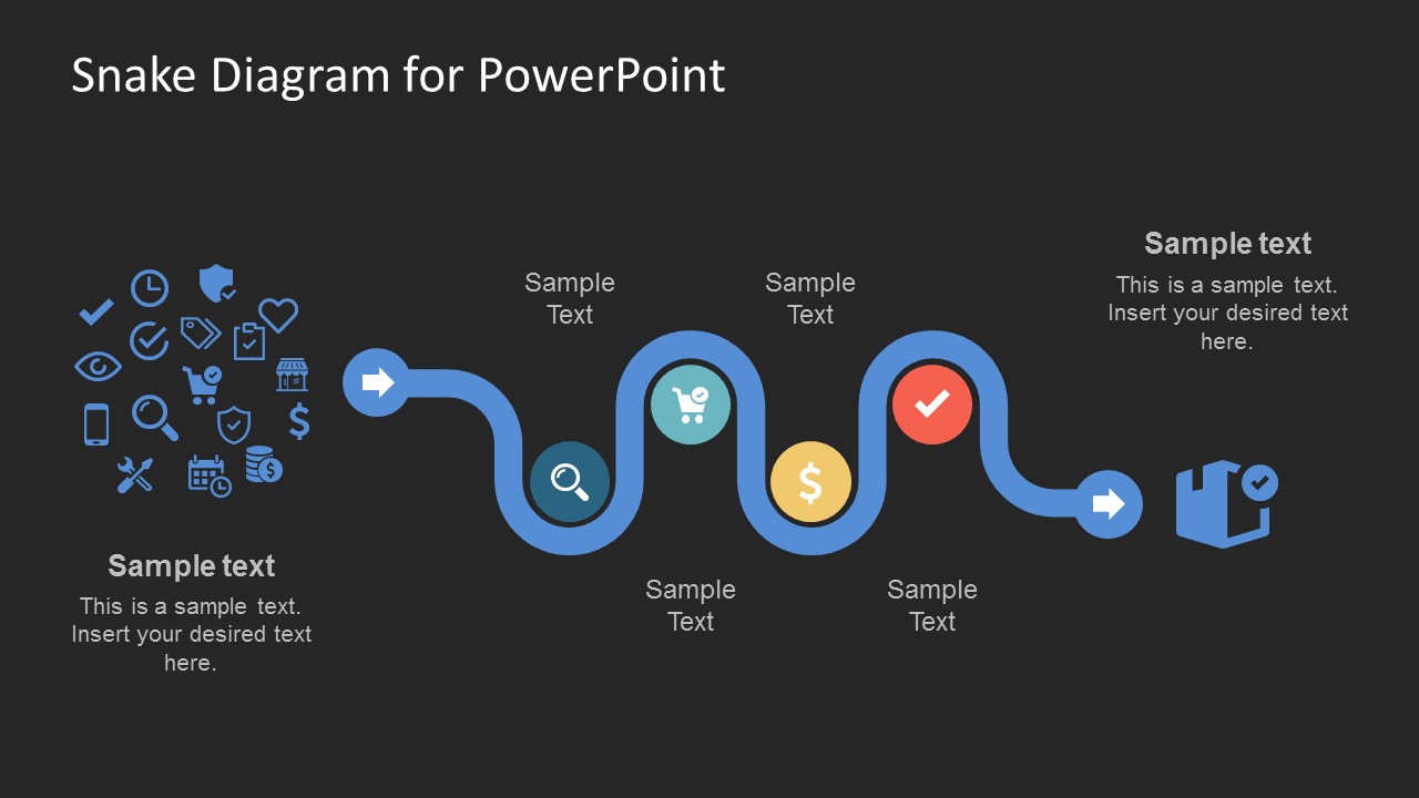 Creative Snake Diagram PowerPoint Template SlideModel