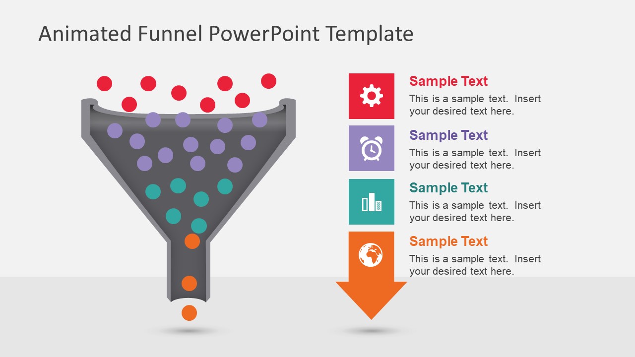 Animated Funnel Diagram for PowerPoint - SlideModel