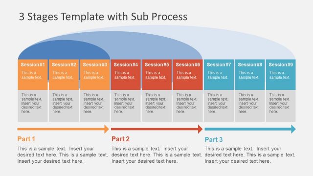 3 Stages Template with Sub Process