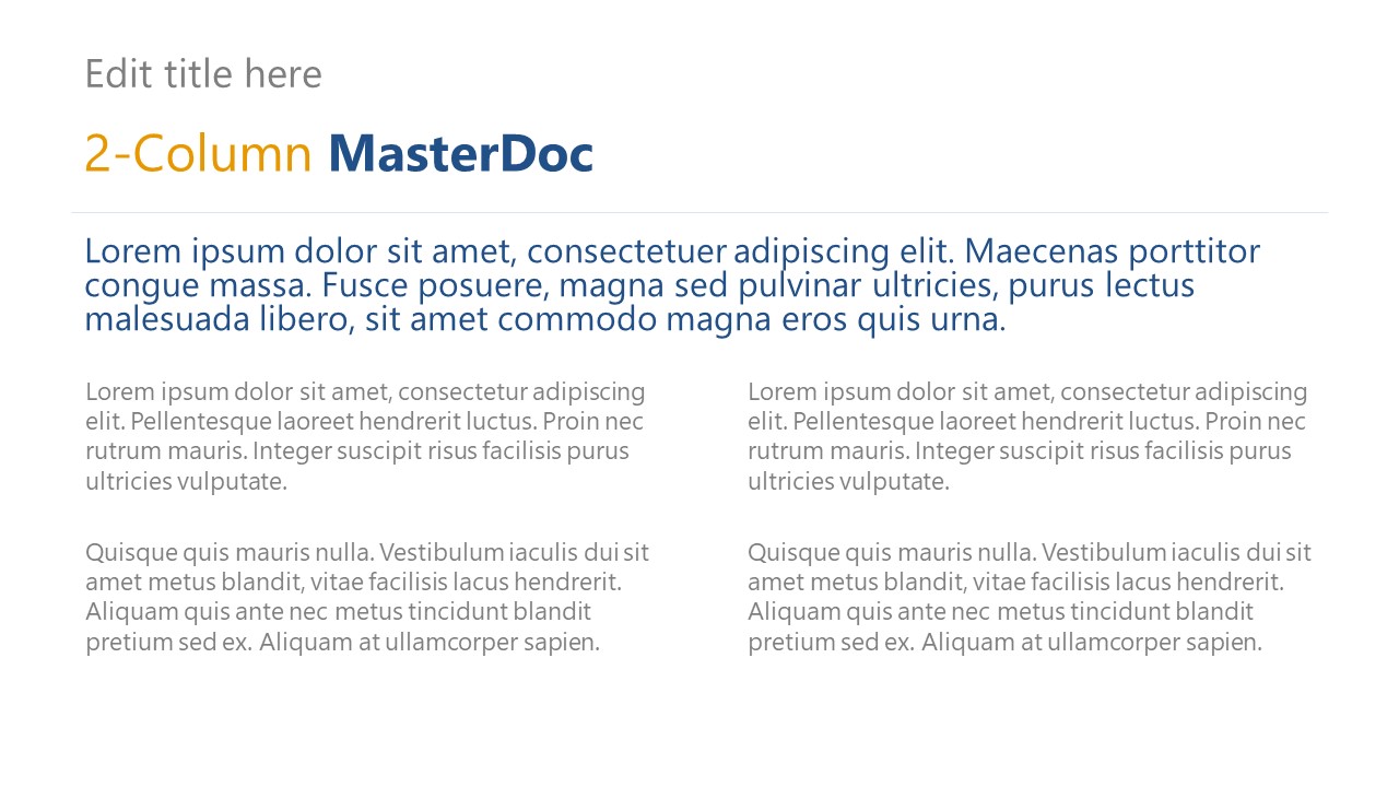 MasterDoc PowerPoint 2 Segments 