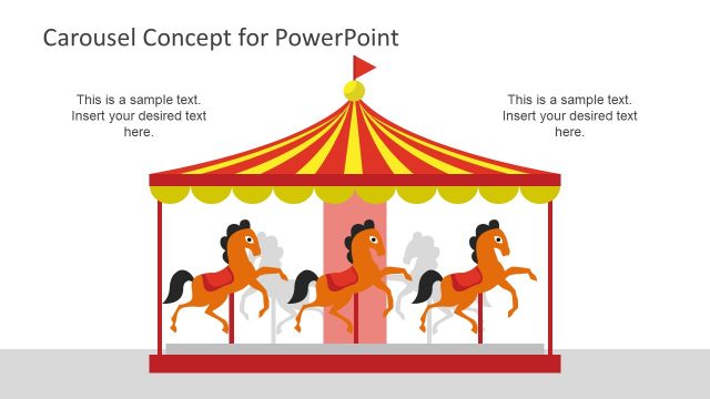 Carousel Concept PowerPoint Diagram