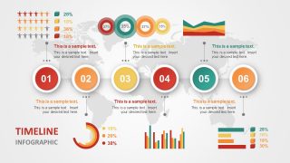 Animated Charts PowerPoint Business