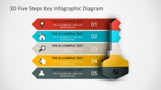 Five Infographic Layer Diagram 