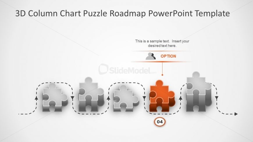 Roadmap Timeline and Planning Puzzle Shape