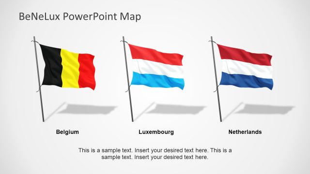 PowerPoint Flag on Pole Shapes