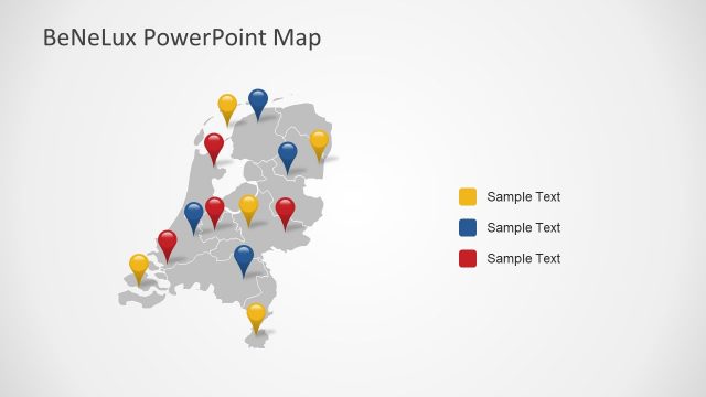 Map Design with Geo Location Markers