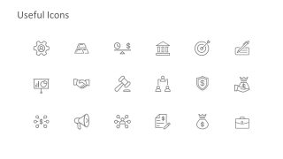 Editable PowerPoint Flat Infographic Icons