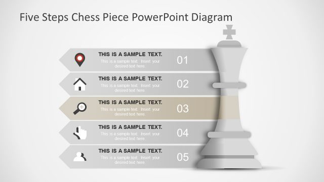 Focus Slide PowerPoint of Chess Piece