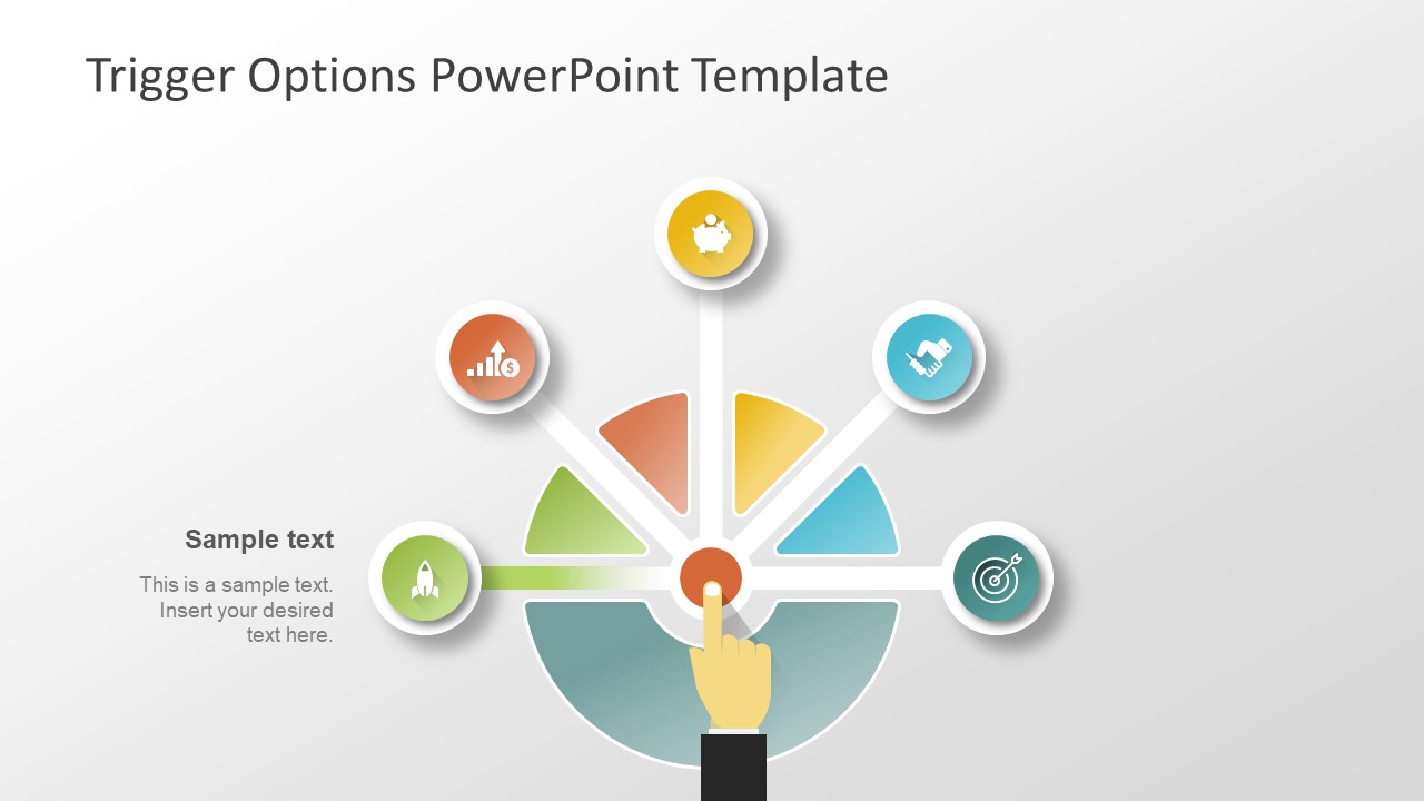 5 Segment PowerPoint for Decision Making