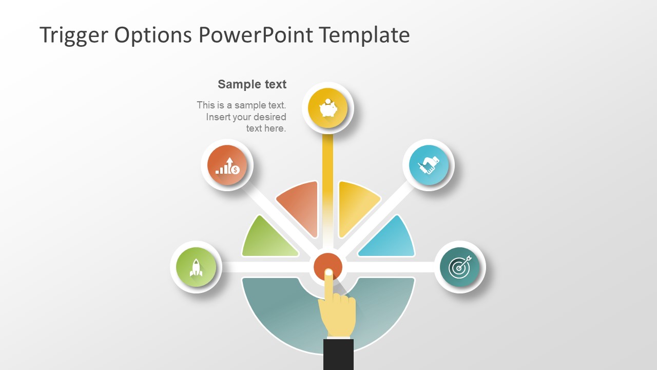 Trigger Option Slide of PowerPoint Template
