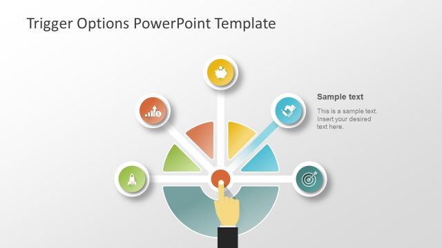 Flat Infographic Decision Graph Template