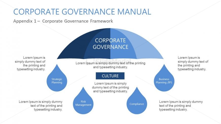 Risk Governance Umbrella Slide