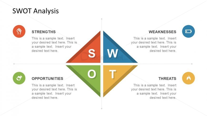 Infographic Slide of SWOT Analysis 