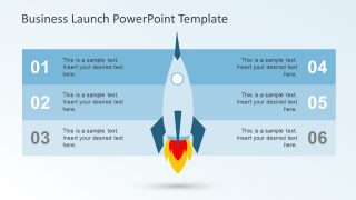 Rocket Illustration PowerPoint for Business