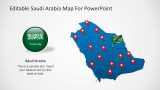 Creative Saudi Arabia Map Presentation