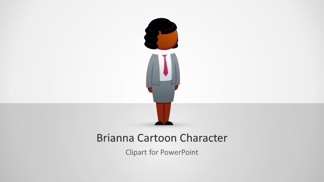 Brianna Character PowerPoint Clipart