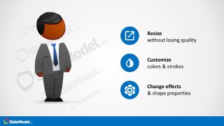 Clipart Shapes Businessman Malcolm