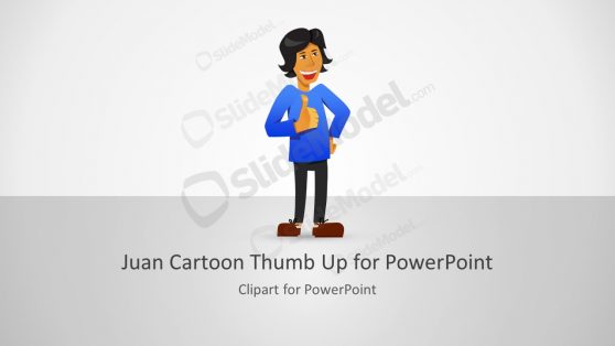 Cartoon Clipart Slide Thumb Up