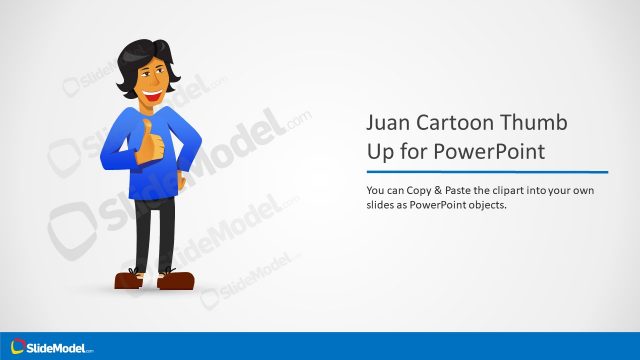 PPT Template of Cartoon Character