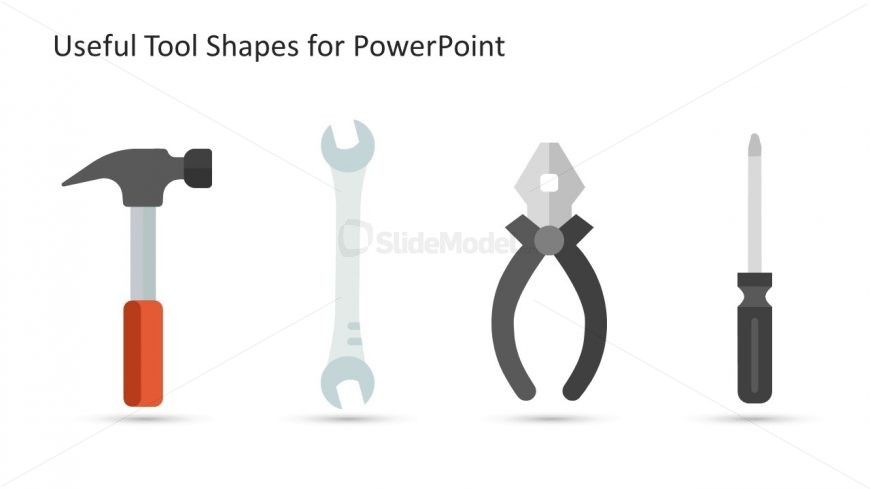 PowerPoint Icons Clipart Tools Slide