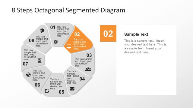 Rounded Segmented PowerPoint Diagram