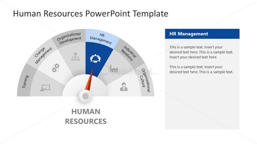 Human Resources Diagram PPT Template 