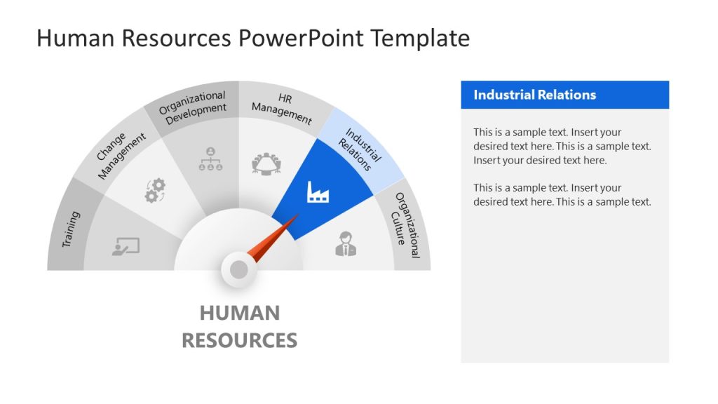 Editable Human Resources Template Slide - SlideModel