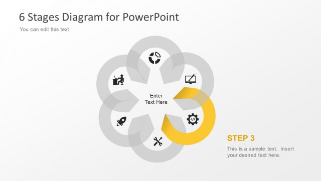 Circular Process Flow Diagram Template - SlideModel