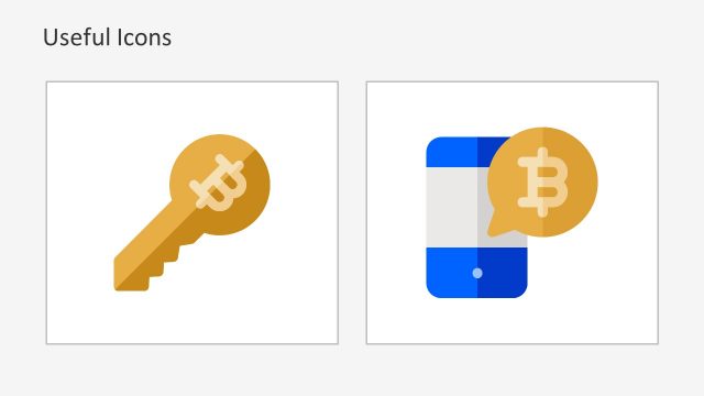 Bitcoin Currency Logo Infographics Slide