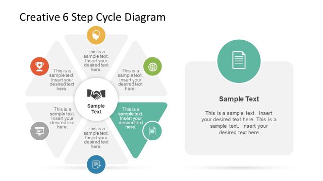 PowerPoint Diagram of Creative Infographics