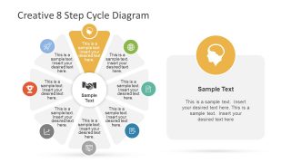 8-Step Ship Wheel Diagram for PowerPoint - SlideModel