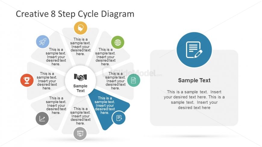 Document Infographic PowerPoint Slide