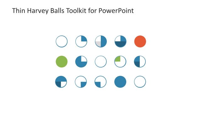 Useful Harvey Balls Icons Presentation
