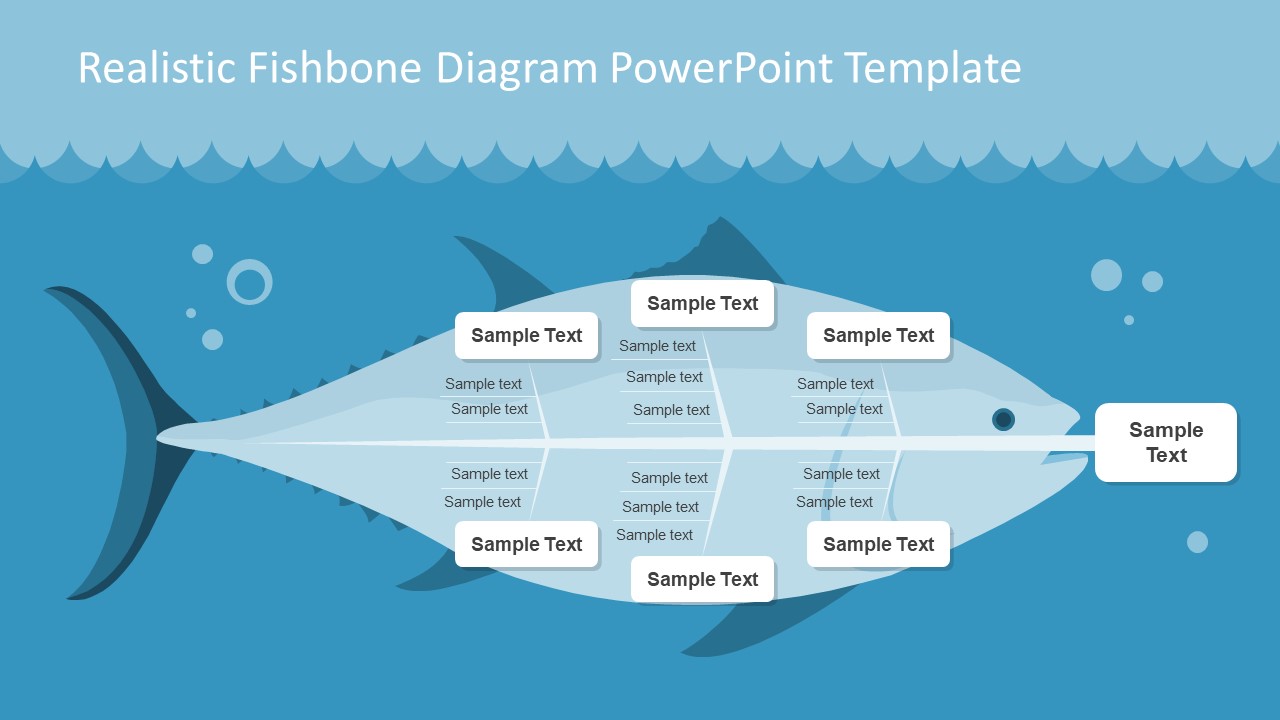 Visual Illustration of Fishbone Diagram Slide