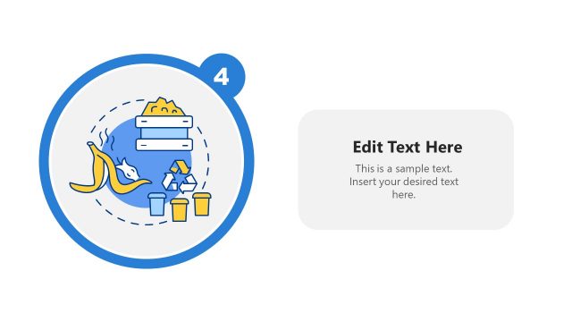 Home-based Waste Management Slide – Infographic Template