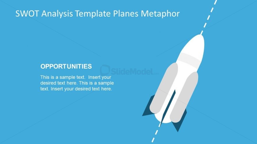 Editable Template of Opportunities with Space Rocket