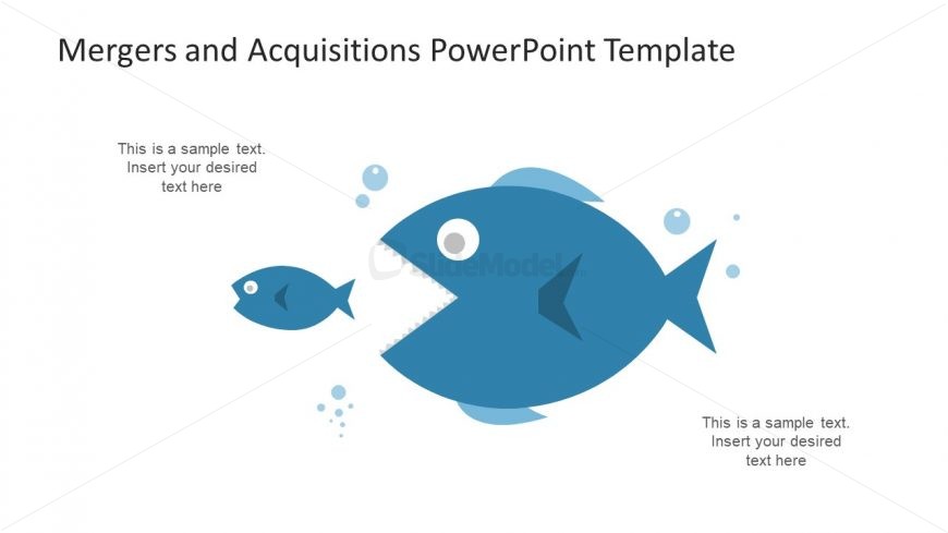 Big Fish Acquisition PowerPoint Shapes