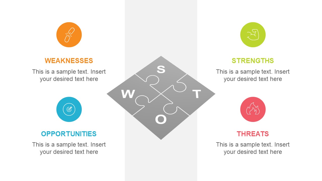 Swot Analysis Template Infographic Quadrants Powerpoint Slidemodel Images 0139