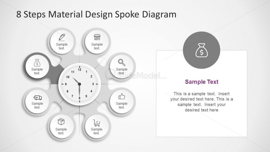Business Presentation Template of 8 Sections