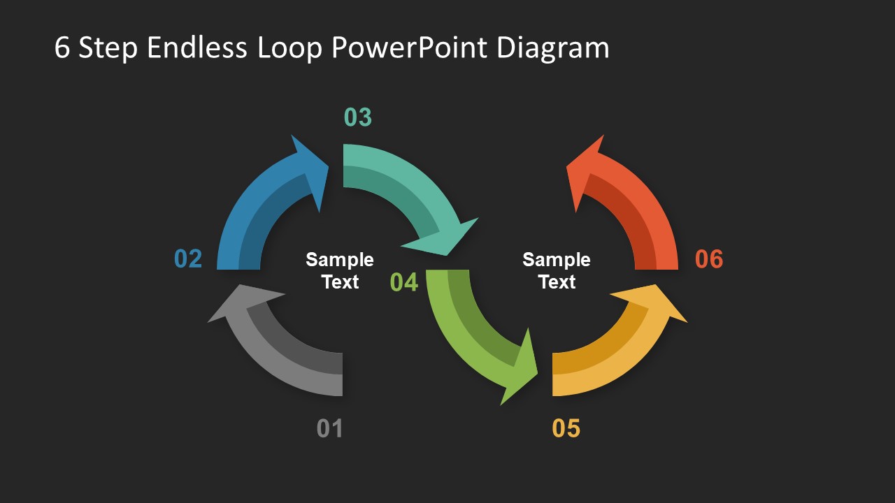 PPT Side for Business Process Flow Diagram 