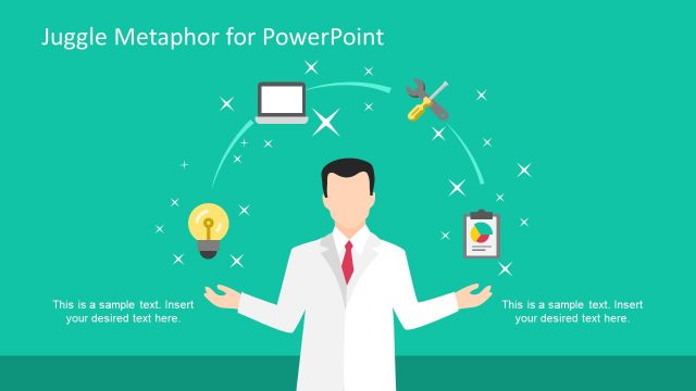 Creative Juggle Metaphor Presentation