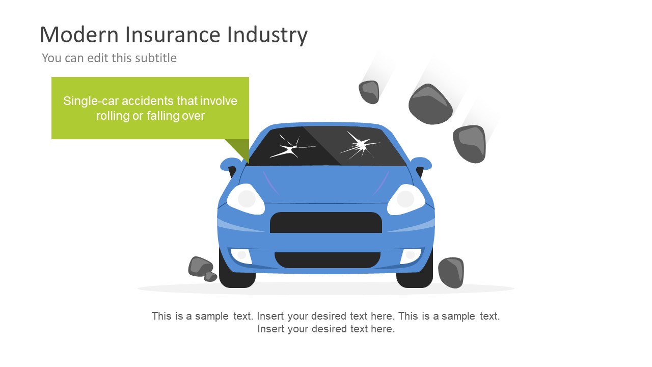 Modern Insurance Industry PowerPoint Template - SlideModel