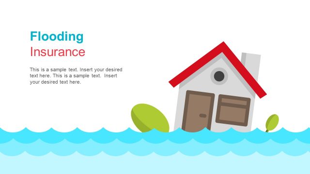 Flood Category Disaster Insurance PowerPoint