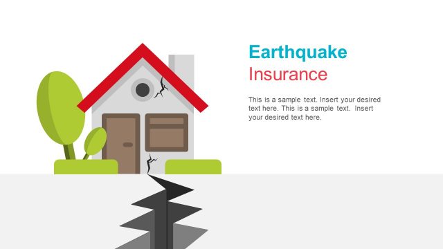Earth Quake Insurance Slide Template