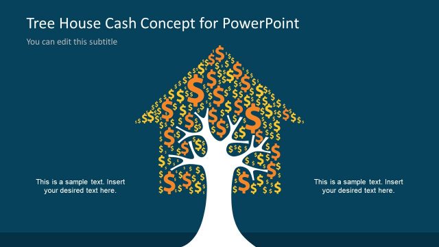 Tree House Cash Concept for PowerPoint