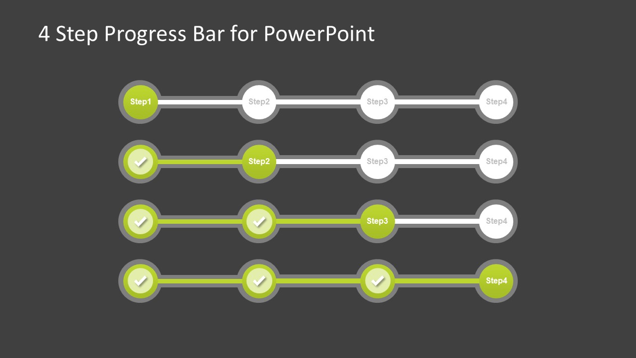 powerpoint slide show progress bar