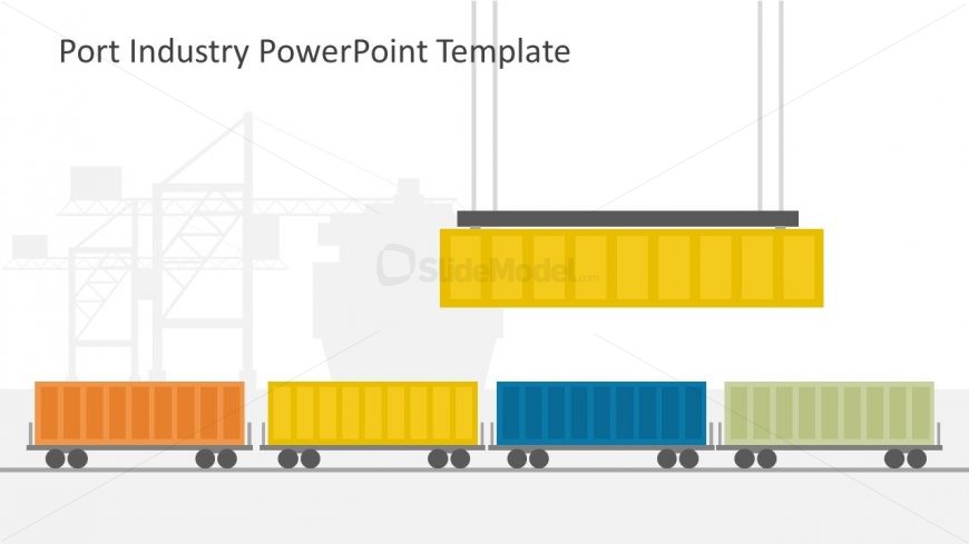 Moving Containers and Cargo Graphics