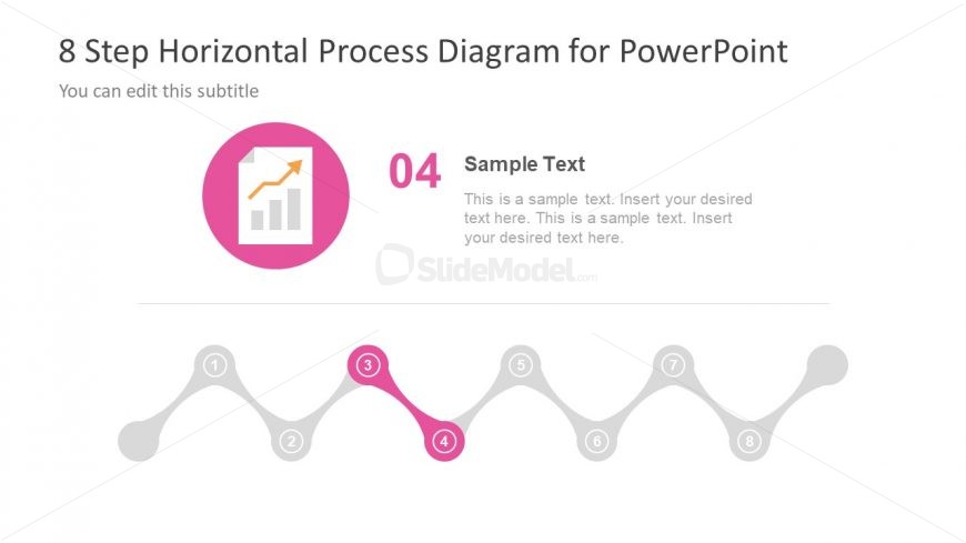 Process for Trend Analysis Pink Shape