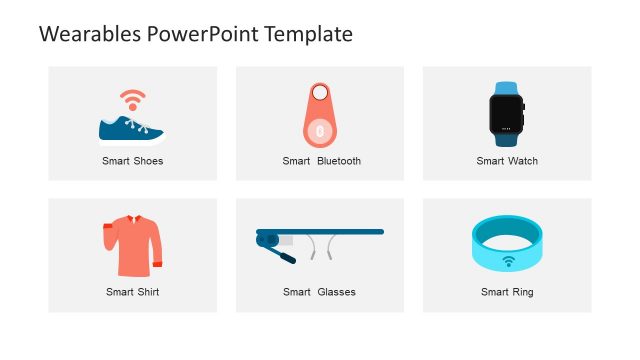 PPT Wearable Technology Infographic Clipart