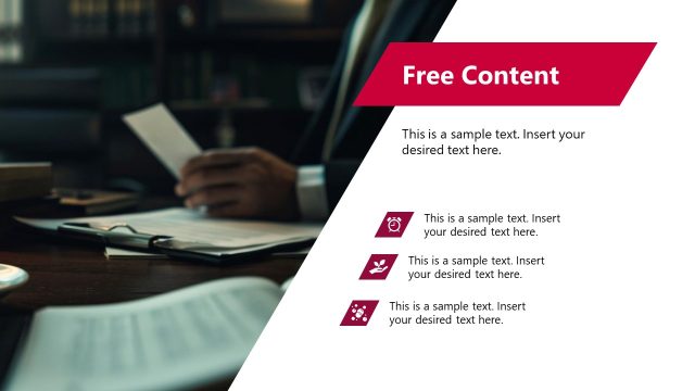 Business Overview PPT Template Slide